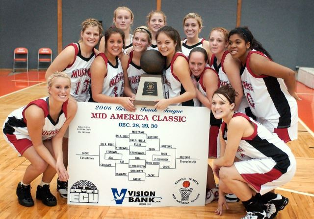 Mustang: 2006 Mid-America Champions -- 2007 All Tournament Team -- Photo by Richard R. Barron / The Ada News